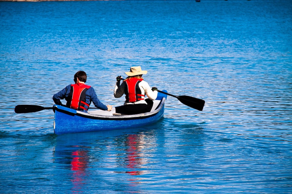 Canoe Club paddling