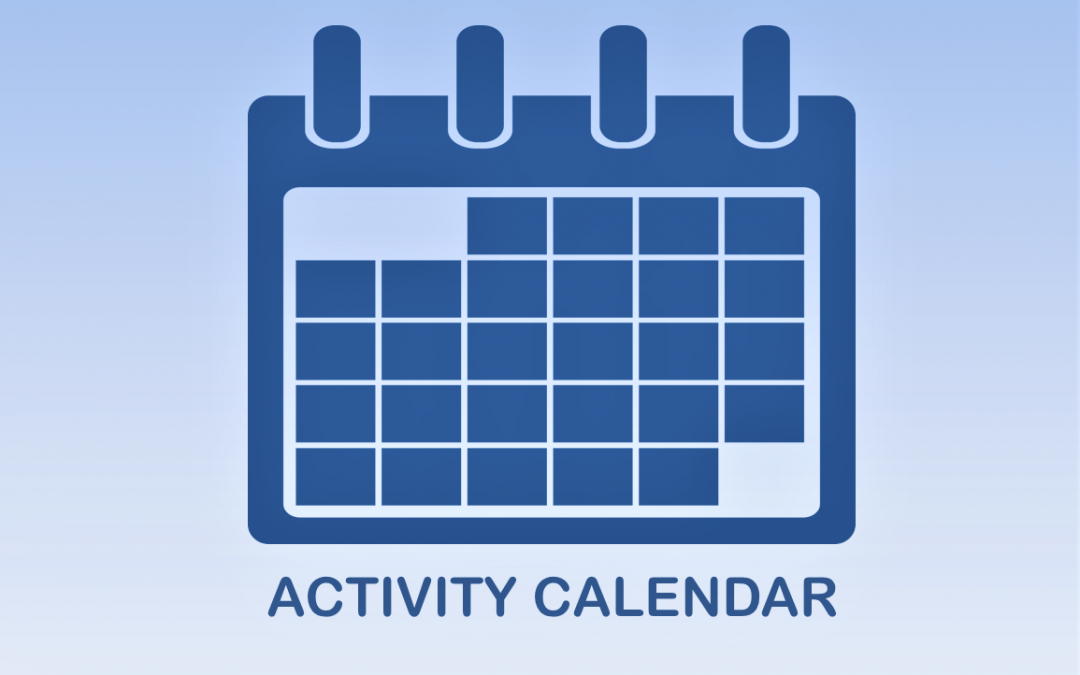 GWSA Activity Calendar: New!