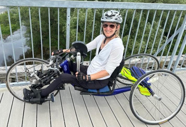 Cancer survivor set to handcycle for 'Chemo Chairs' fundraiser